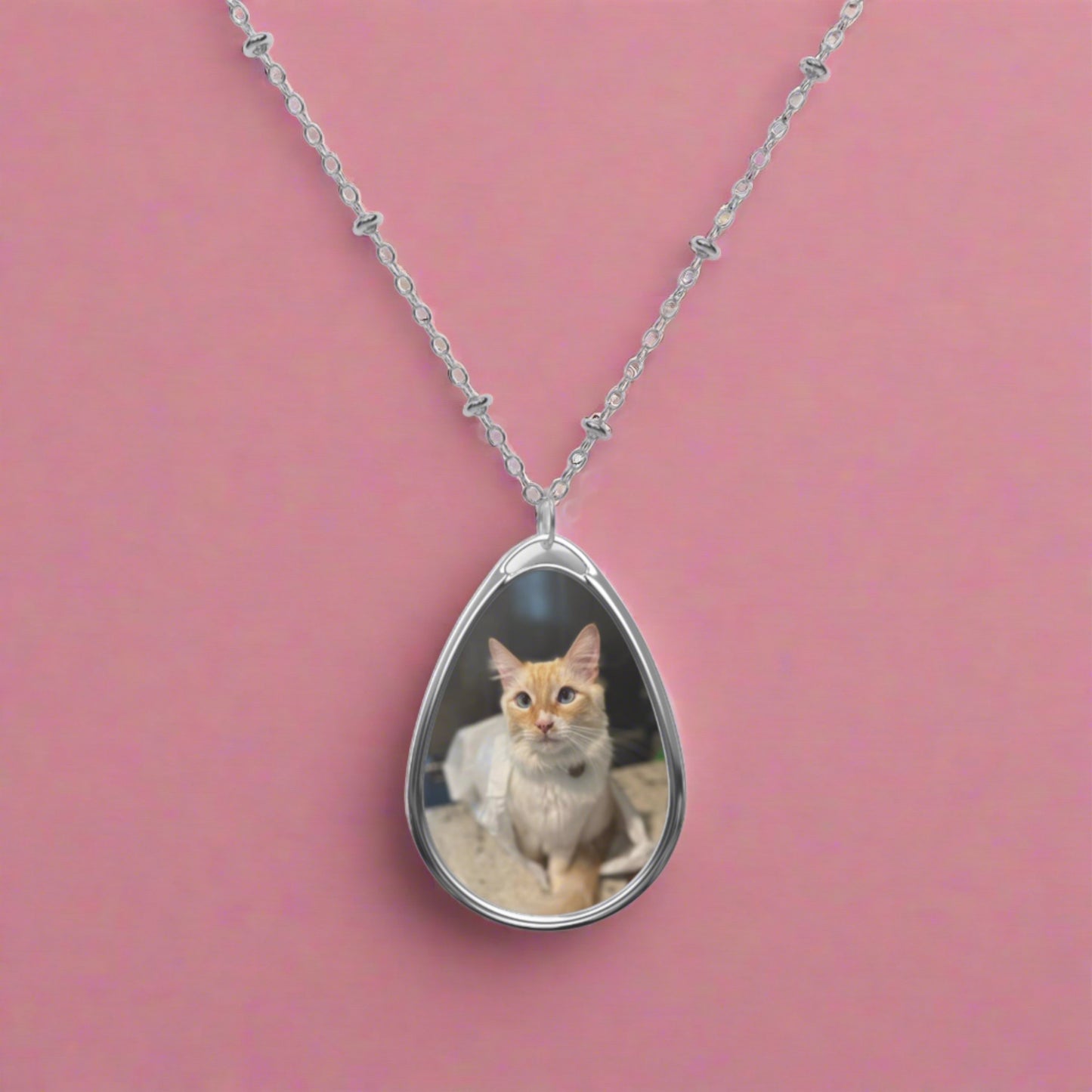 Customized Pet Photo Necklace