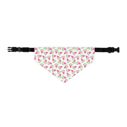 Adjustable Watermelon Bandana Collar – Lightweight Pet Accessory for Summer Vibes