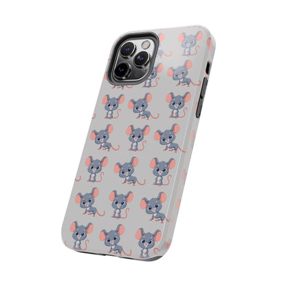 Cute Rat Pattern Phone Case (Tough) -- [iPhone Only]