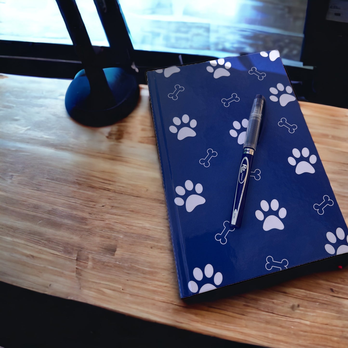 Dog Print Notebook - Paws & Pages Collection