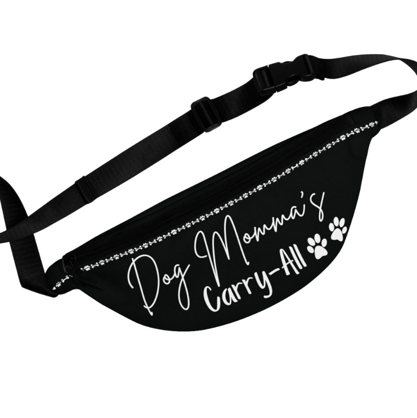 "Dog Momma's Carry-All" Fanny Pack, Dog Mom Fanny Pack