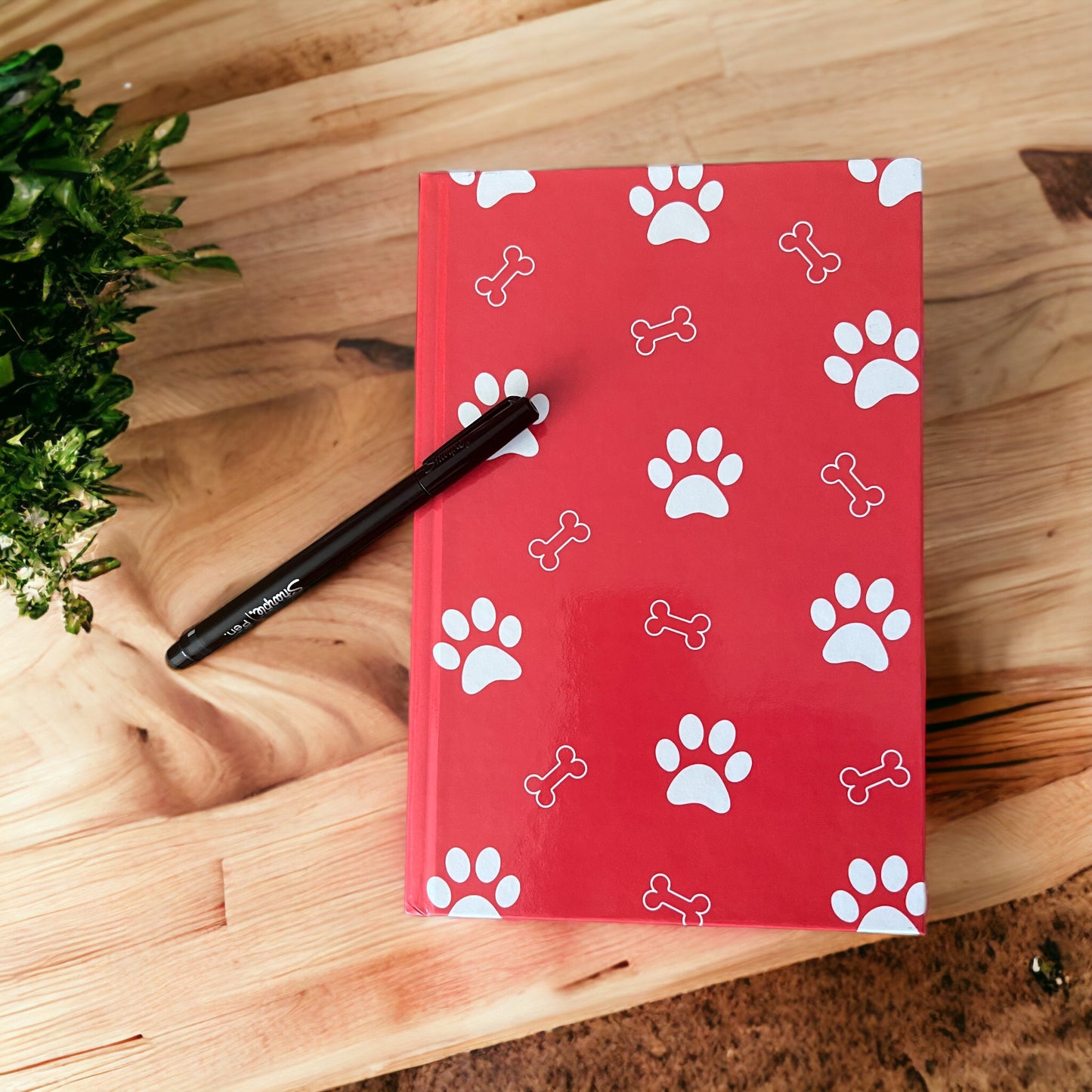 Dog Print Notebook - Paws & Pages Collection