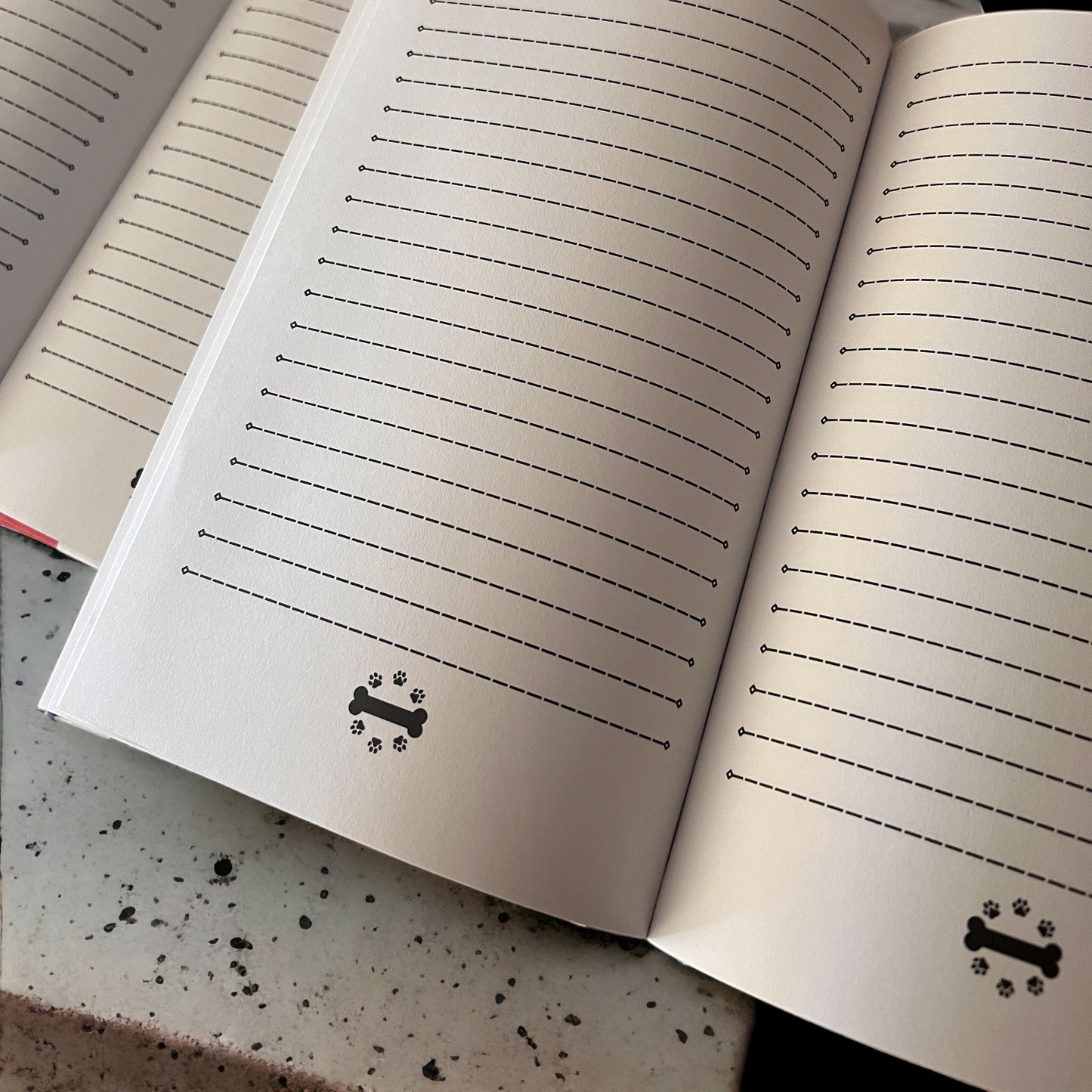 Dog Print Notebook - Paws & Pages Collection