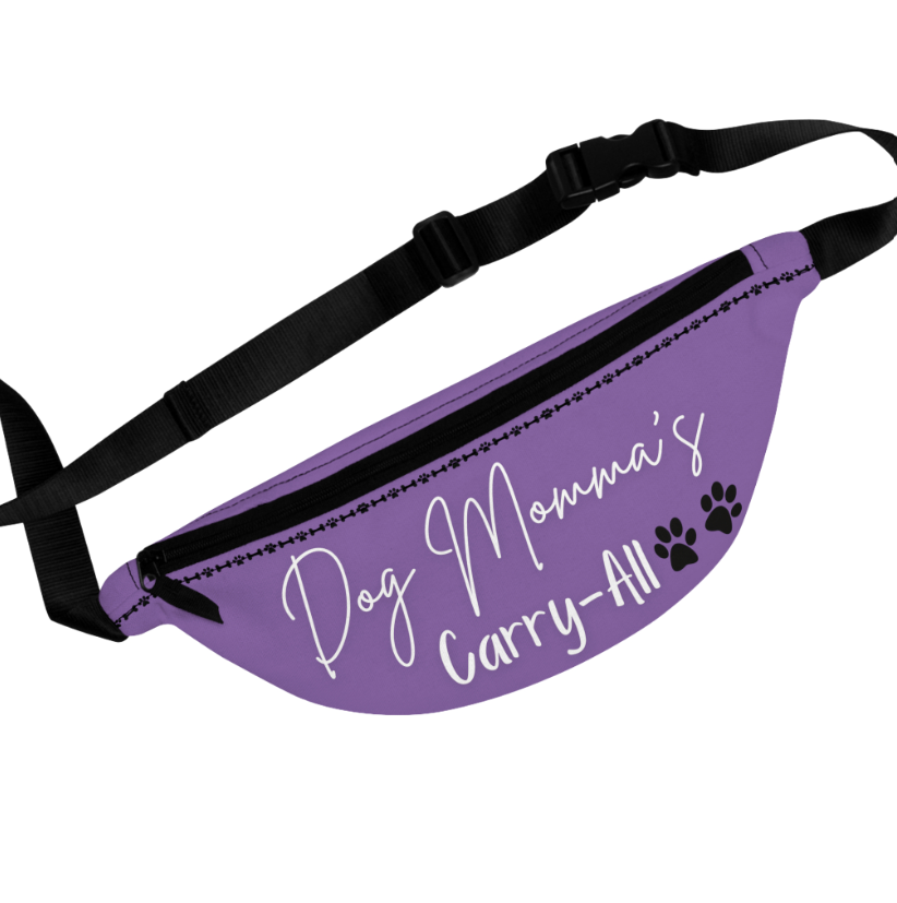 "Dog Momma's Carry-All" Fanny Pack, Dog Mom Fanny Pack