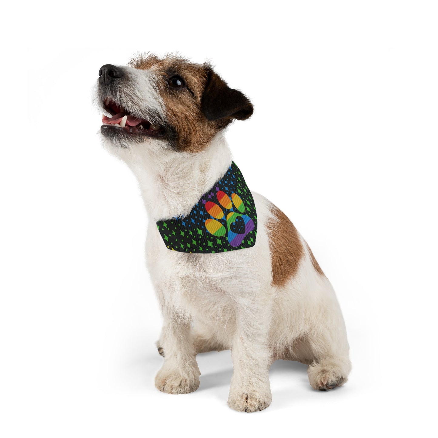 PRIDE, Rainbow Pet Bandana Collar (S - XL)