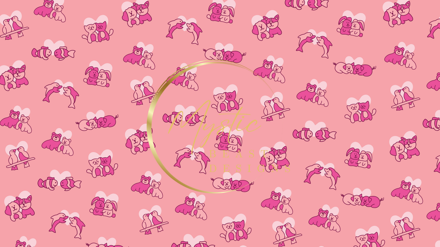 February Desktop Wallpaper, Sweetheart Desktop Wallpaper, Sweetheart Desktop Background, Cartoon Pet Desktop Wallpaper, Cartoon  Pet Desktop Background, Cartoon Animal Couple Desktop Wallpaper, Cartoon Animal Couple Desktop Background