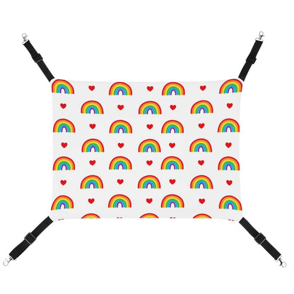 Rainbow Print Pet Hammock (2 Colors)